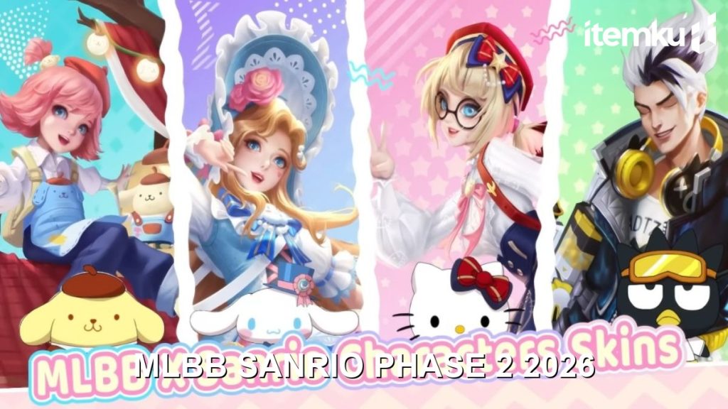 MLBB Sanrio Phase 2 2026: Jadwal, Token Gratis & Trik Gacha MLBB Sanrio Phase 2 2026 - Event MLBB x Sanrio Characters 2026