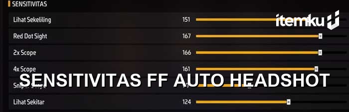 Sensitivitas FF Auto Headshot Terbaru 2026 Semua HP & RAM sensitivitas ff auto headshot - Garena Free Fire